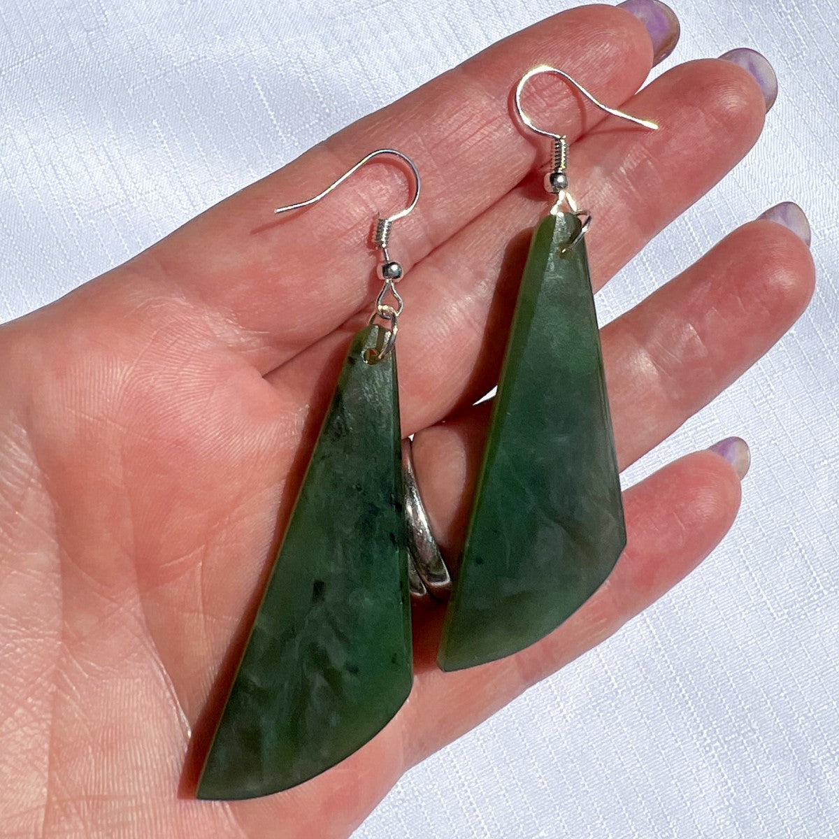 Greenstone deals drop earrings